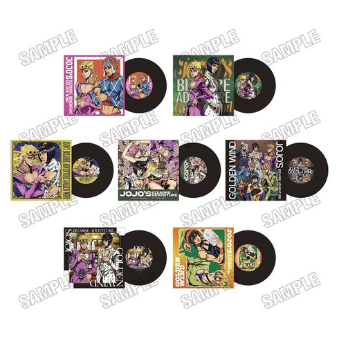 『ジョジョの奇妙な冒険 黄金の風』レコード風コースターコレクション【RE】【BOX】
